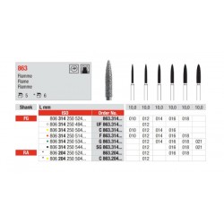 Fraises diamantées Flamme...