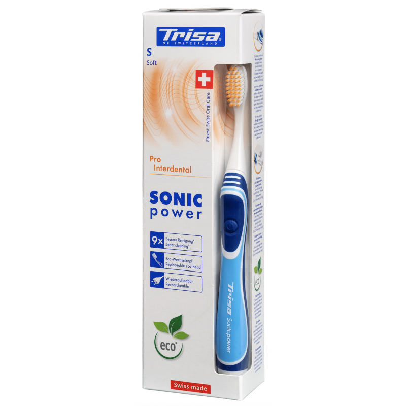 Trisa - Brosse électrique Sonicpower Accu Pro Interdental