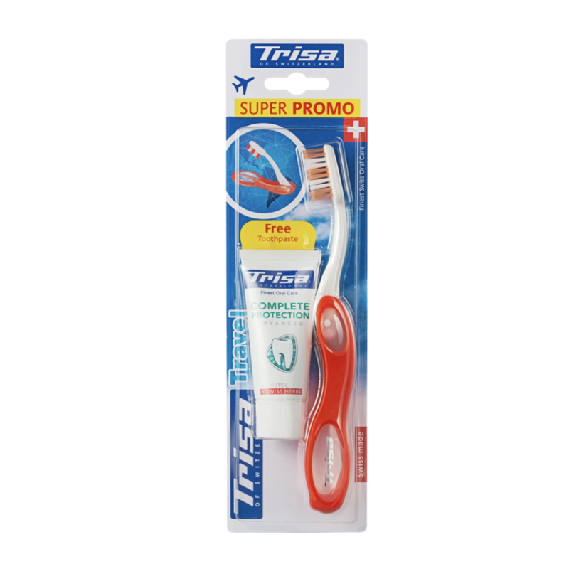 Trisa - Travel Set + dentifrice gratuit