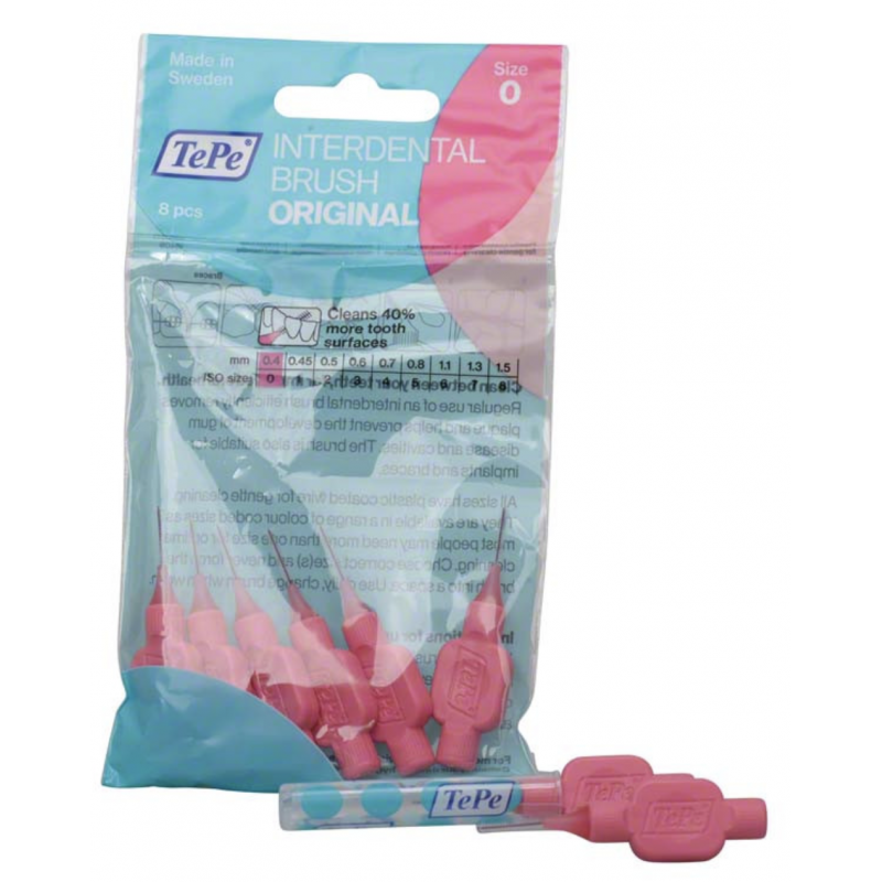 TePe - Brossettes Originales Rose