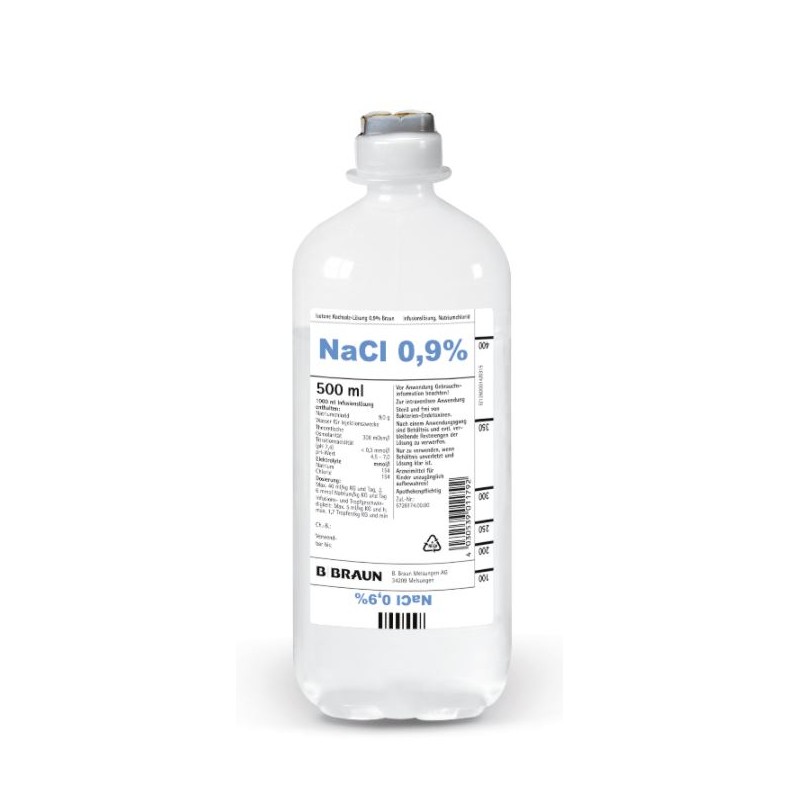 NaCL 0,9% Ecoflac Plus 10 x 500 ml