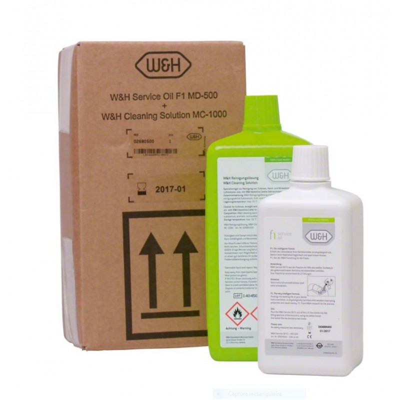 Assistina Huile + solution de nettoyage