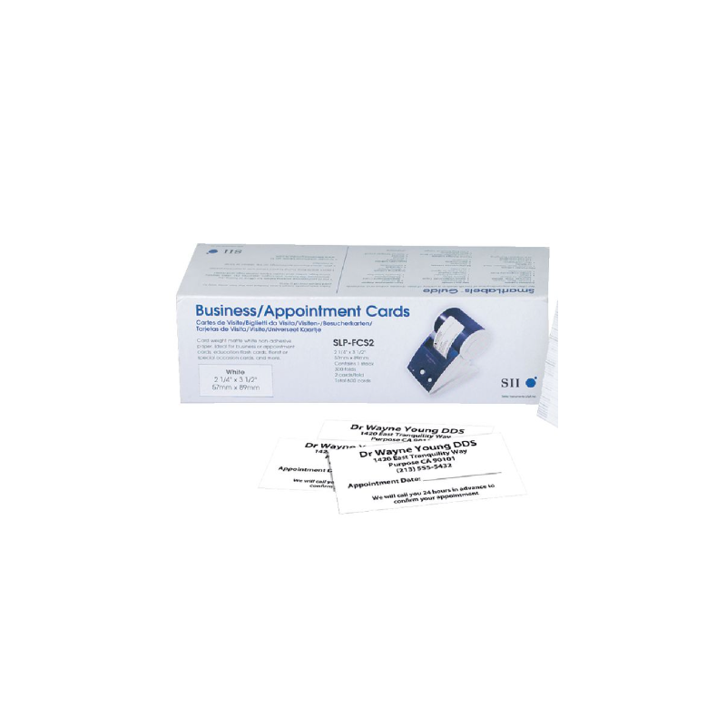 Papier pour carte de rendez-vous - Rennaz