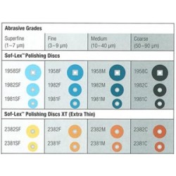 3M ESPE - Disques Sof-Lex Pop-On 2381 M