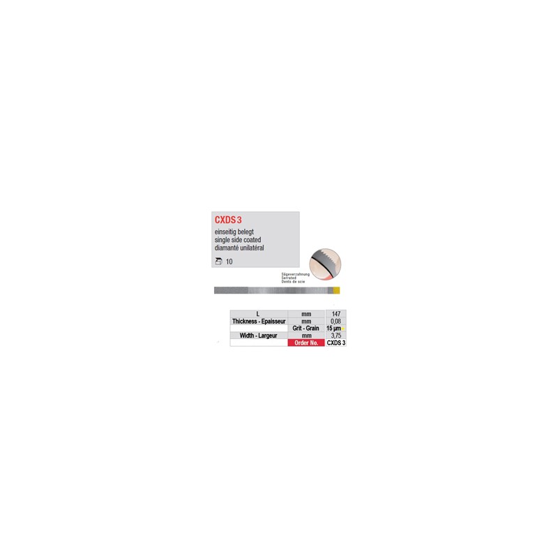 Strips diamantes cxds3