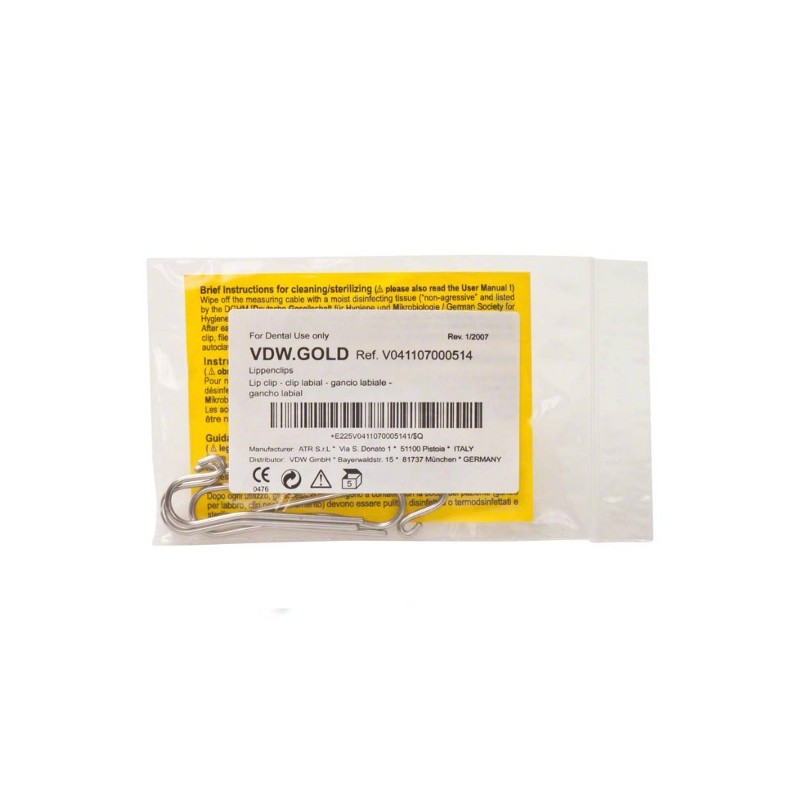 VDW. Gold clip labial V041107000514
