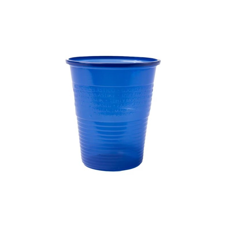 Gobelets plastique bleu foncé 2dl 5723668