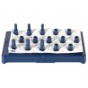 Support bleu pour contre-angle 3.005.5204