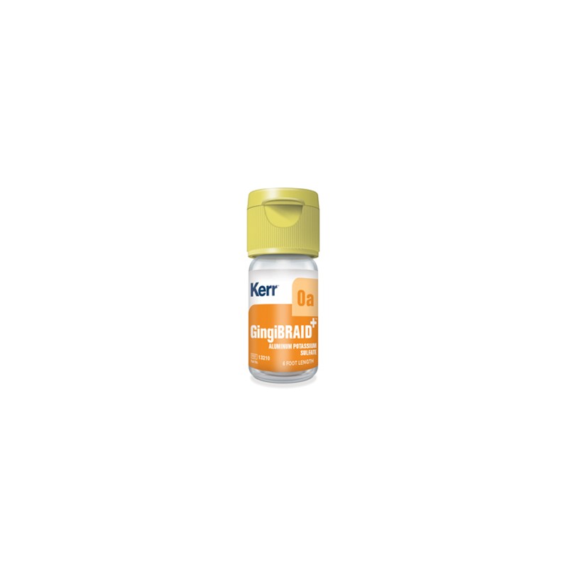 Gingibraid+ no 0a 13210 jaune impregne sulfate de potassium alu.