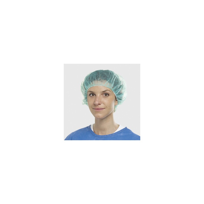 Charlotte ronde avec élastique vert non stérile 270505