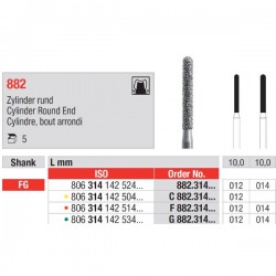 Fraise diamantée cylindre...