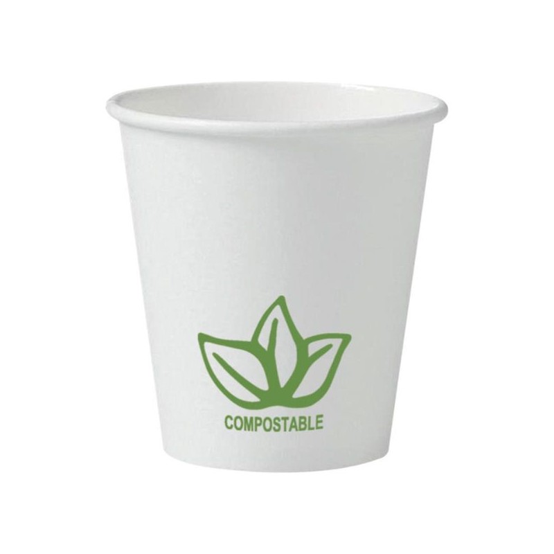 Gobelets en papier biodégradables 180 ml